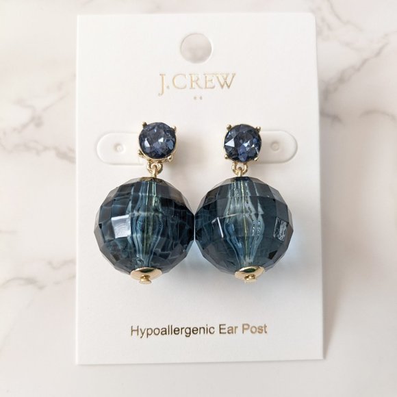 J. Crew Factory Jewelry - J.Crew Factory Crystal Bauble Statement Earrings